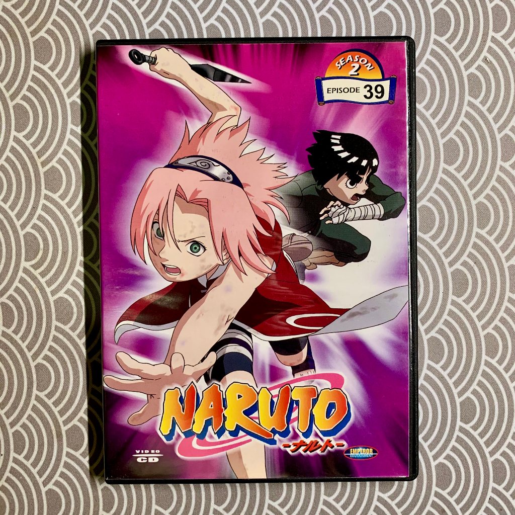 VCD Naruto Season 2 Episode 39 Original Dubbing Bahasa Indonesia | DVD VCD CD Kaset
