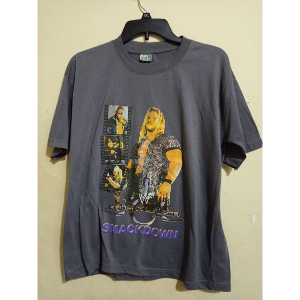 VINTAGE BOOTLEG WWF SMACKDOWN BACKLASH CHRIS "Y2J" JERICHO