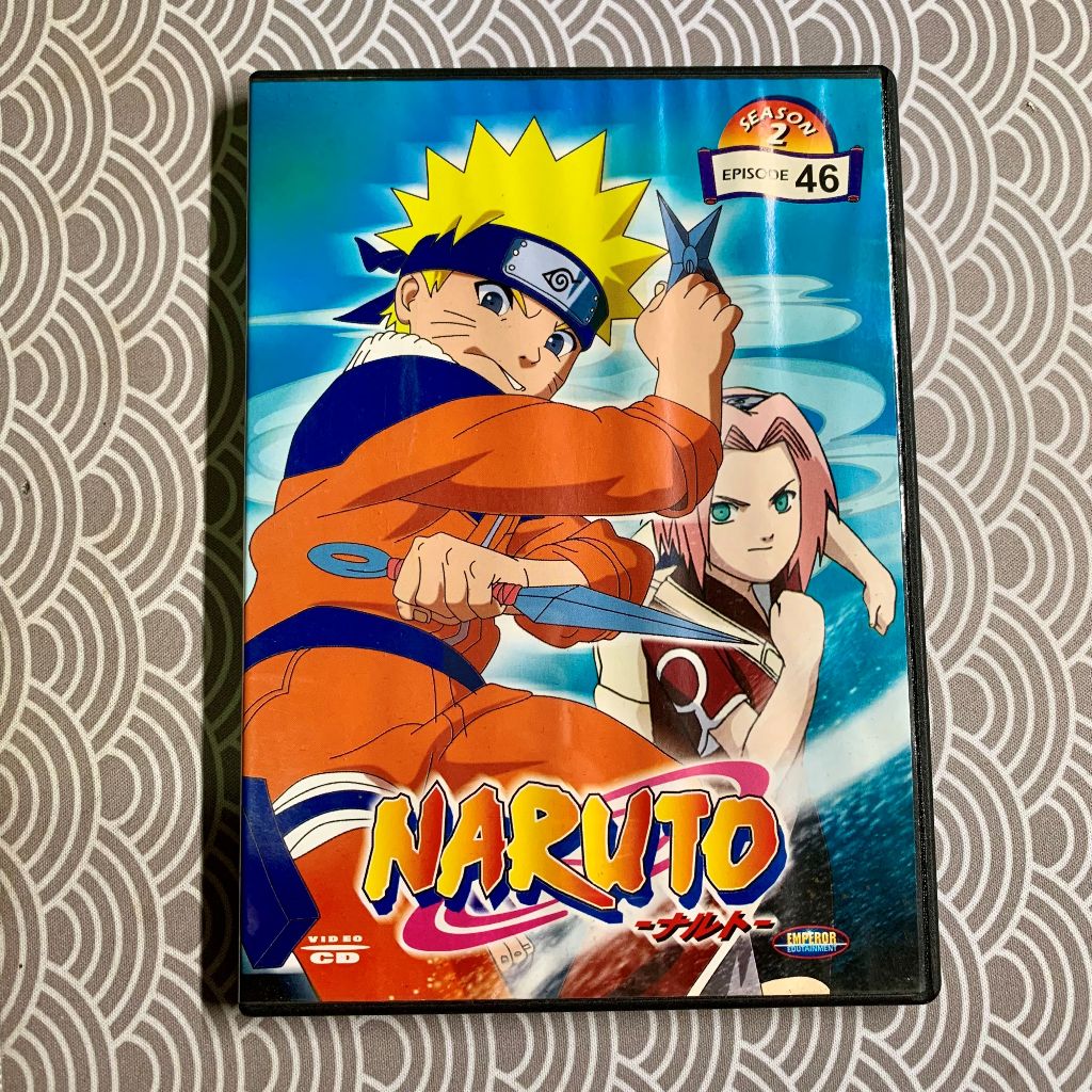 VCD Naruto Season 2 Episode 46 Original Dubbing Bahasa Indonesia | DVD VCD CD Kaset