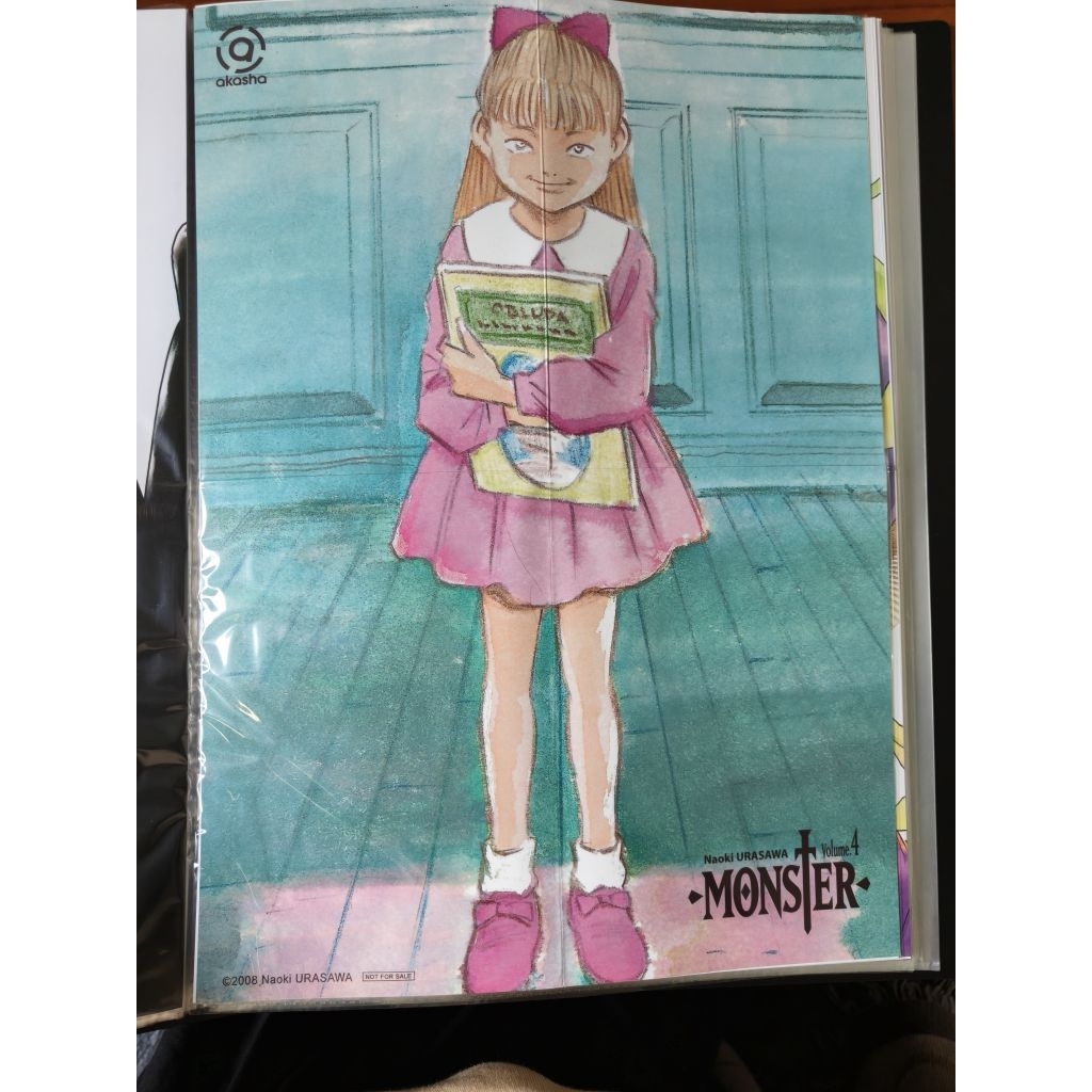 souvenir poster official komik monster original