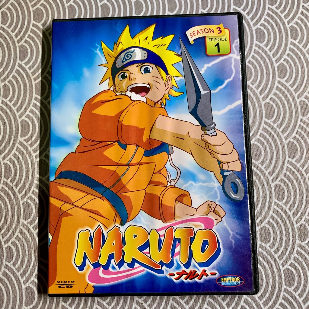 VCD Naruto Season 3 Episode 1 Original Dubbing Bahasa Indonesia | DVD VCD CD Kaset