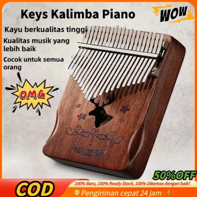 Kalimba 17 Kunci Piano Jari Alat Musik Piano Jari Kunci Piano Jempol Kayu Pemula Portabel Piano Jemp
