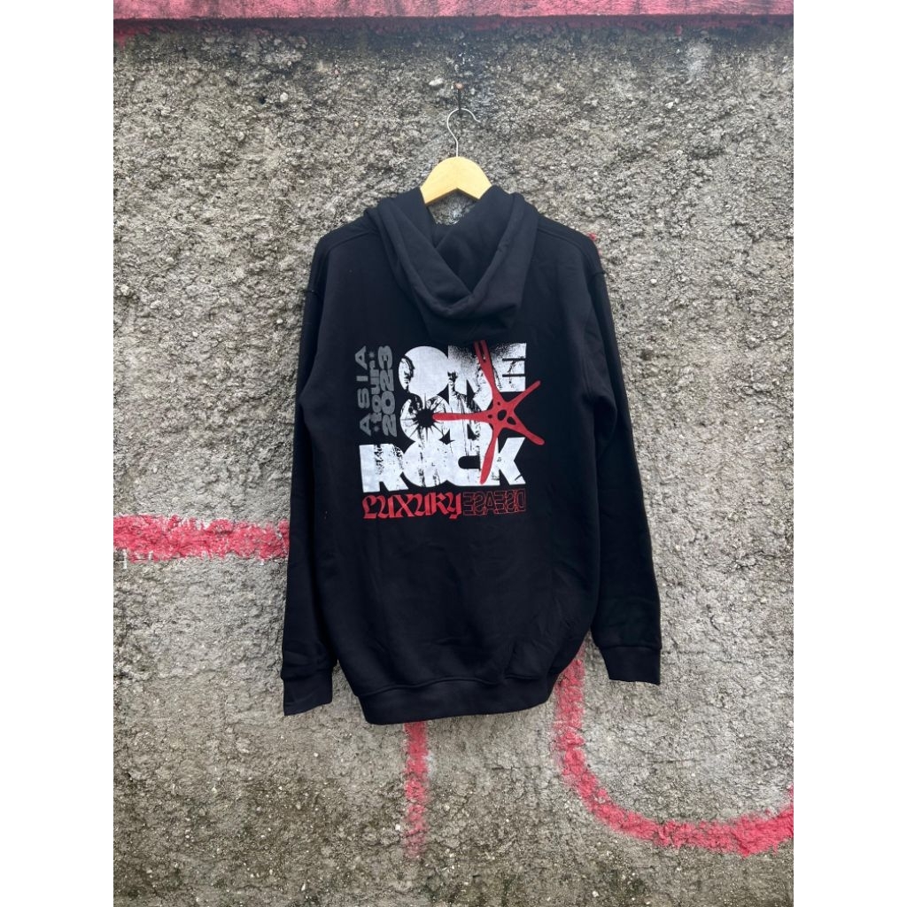 Hoodie ONE OK ROCK LUXURY DISEASE JAKARTA MERCH OFFICIAL
