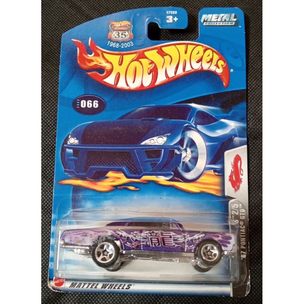 HOT WHEELS '67 PONTIAC GTO DRAGON WAGONS