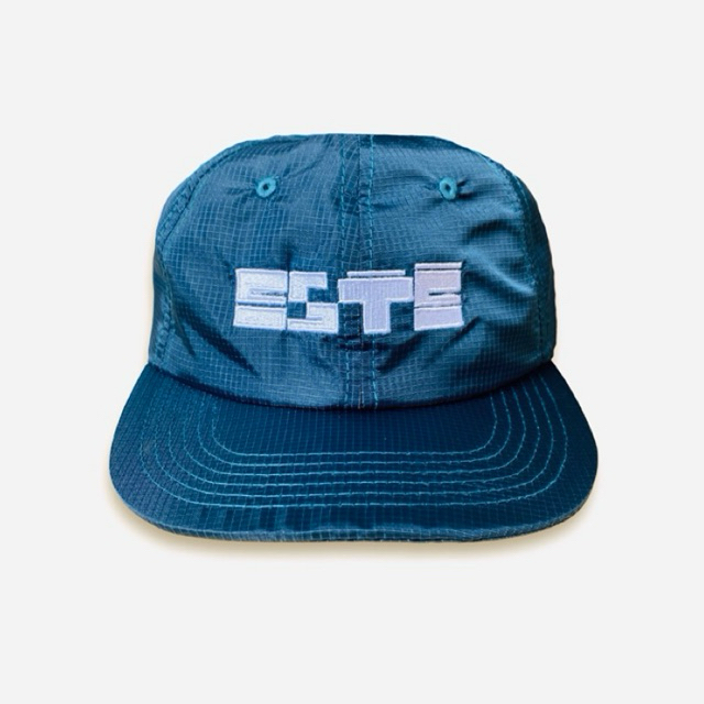 ESTE EQUALIZED BLUE NYLON SNAPBACK