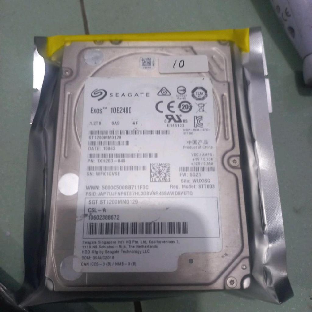 Seagate Exos 10E2400 1.2TB SAS 12Gbps Hybrid SSHD - ST1200MM0129