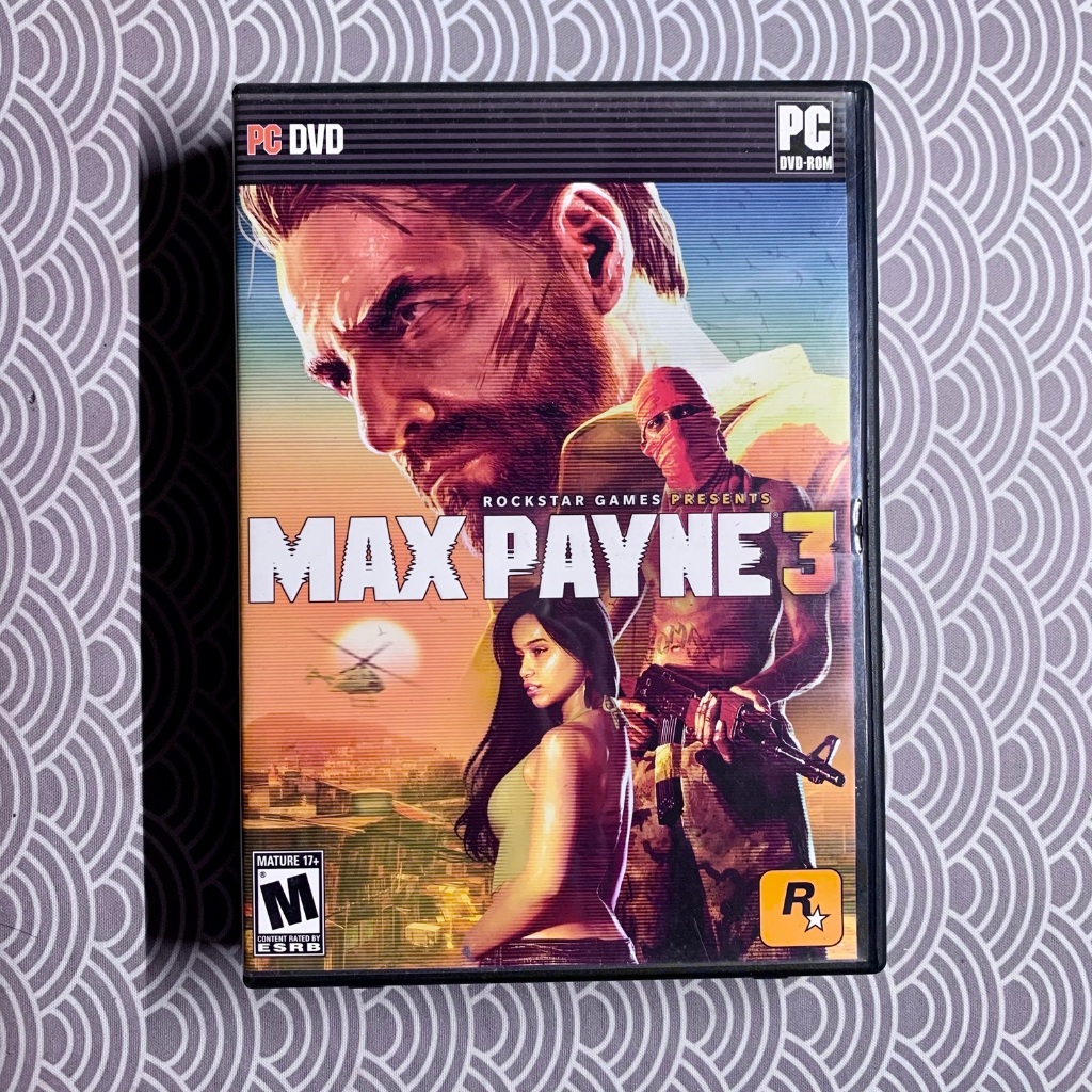 PC Game Max Payne 3 | KASET DVD PC CD ROM GAME ORIGINAL