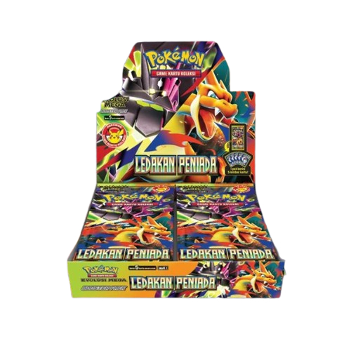 Pokemon Ledakan Peniada Booster Box Original | Kartu Pokemon TCG Indonesia Sealed