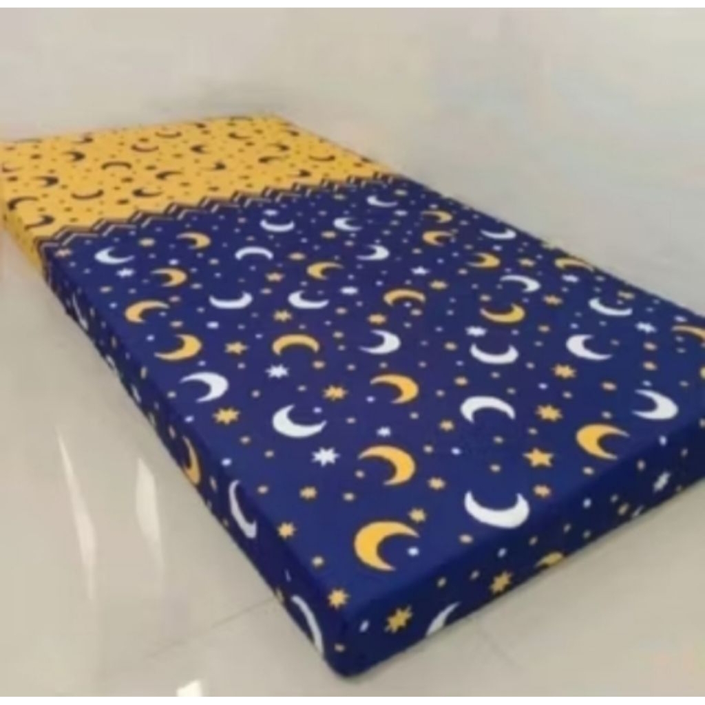 Sprei Kasur 90x180x10cm Kain Disperse Lembut Tidak Luntur