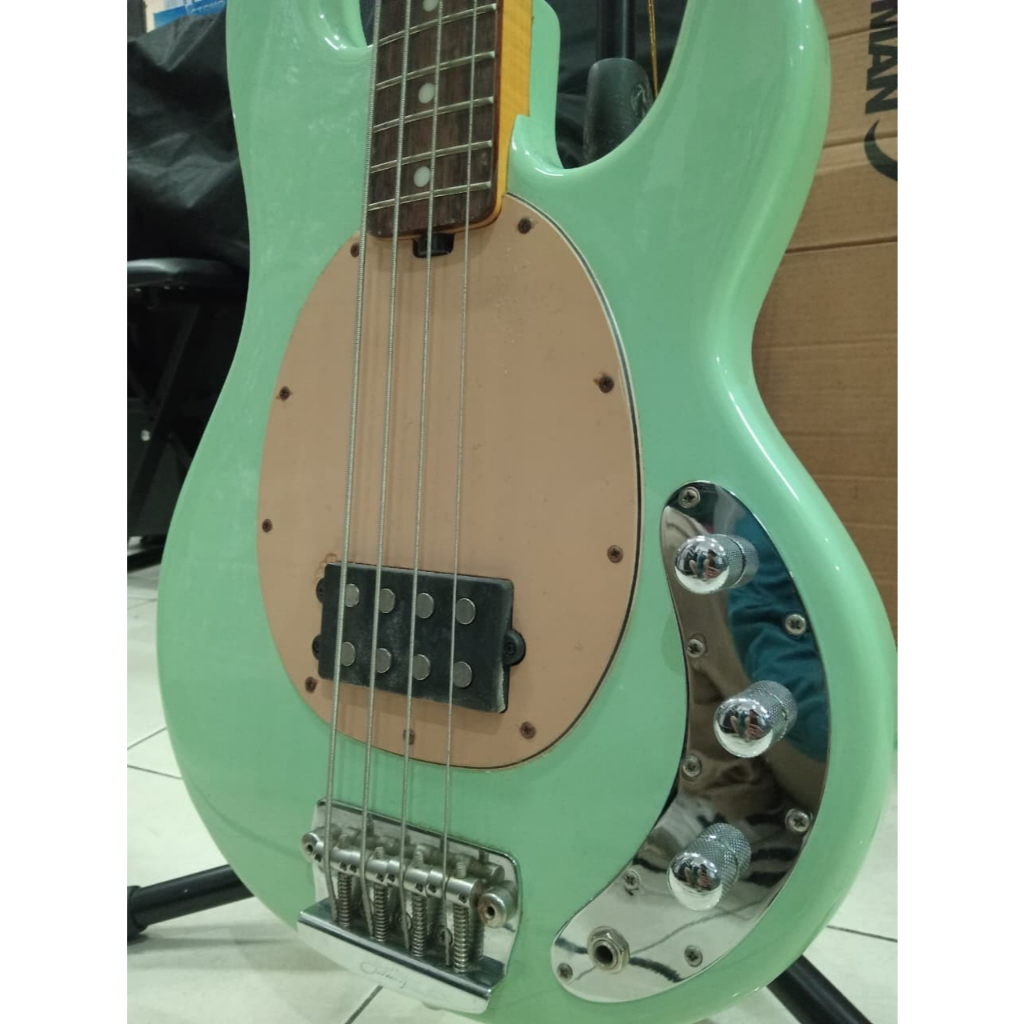 Music Man Sterling Ray 34 Bass Mint Green