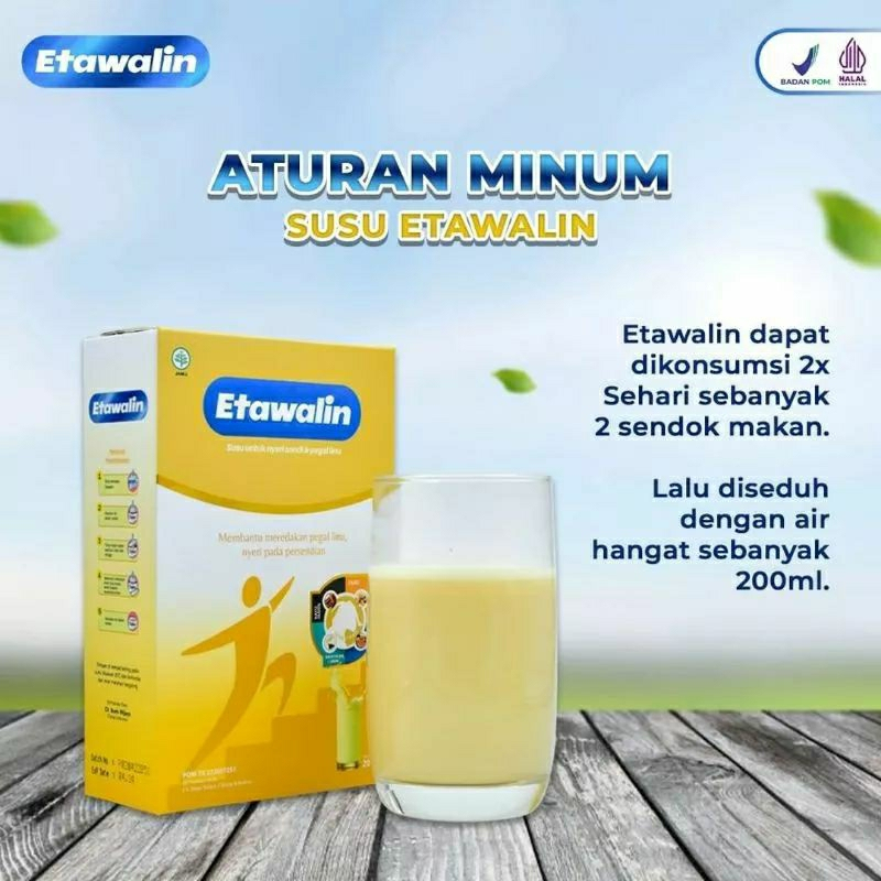 ETAWALIN (COD Bayar Ditempat) Original Susu Kambing Penyembuh Sakit Sendi dan Tulang dan Asam Urat/ 