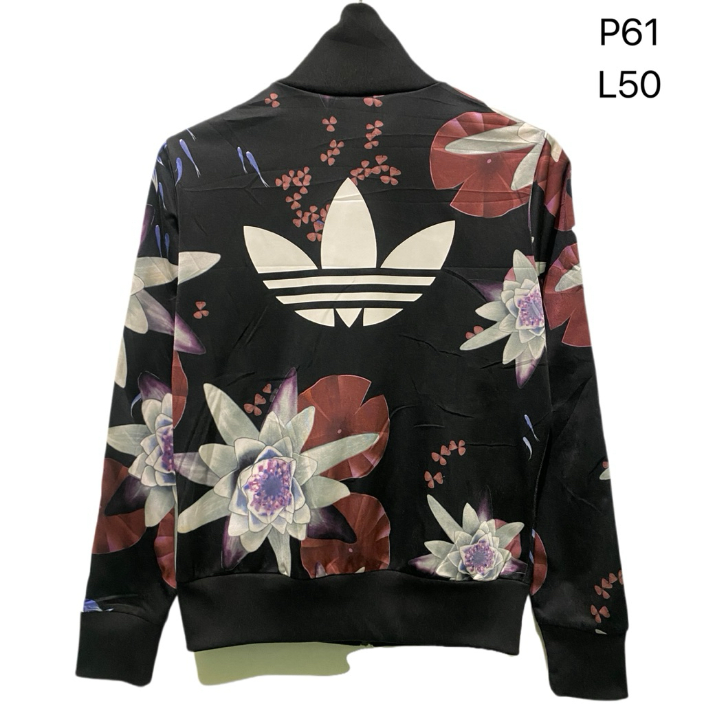 tracktop adidas floral big logo