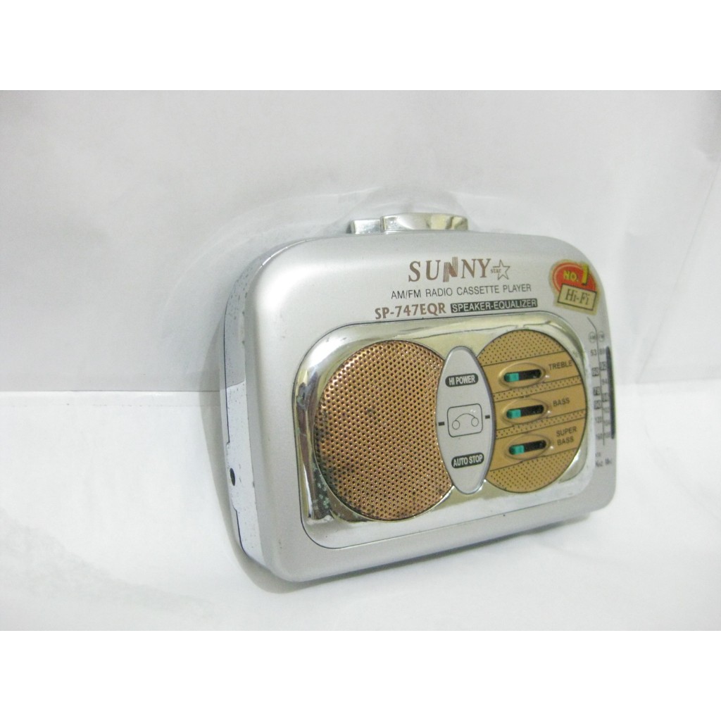 Walkman Sunny SP-747EQR Radio kaset