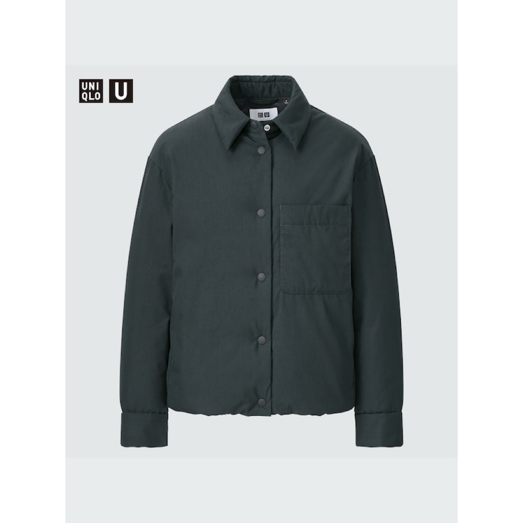 Uniqlo U Padded Puffer Dark Gray