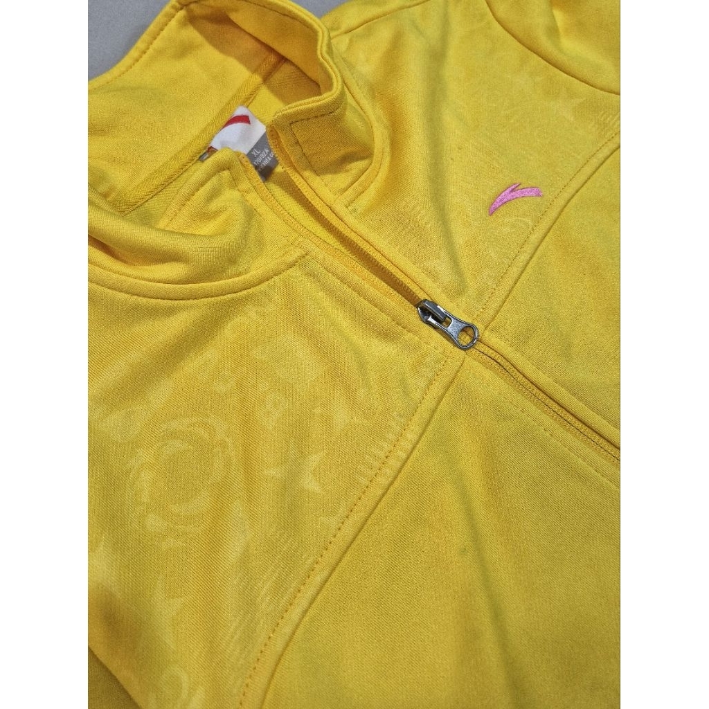 Jaket Anta Tracktop Logo Bordir Jacket Gym Running Trekking Hangout Motoran Sport Branded