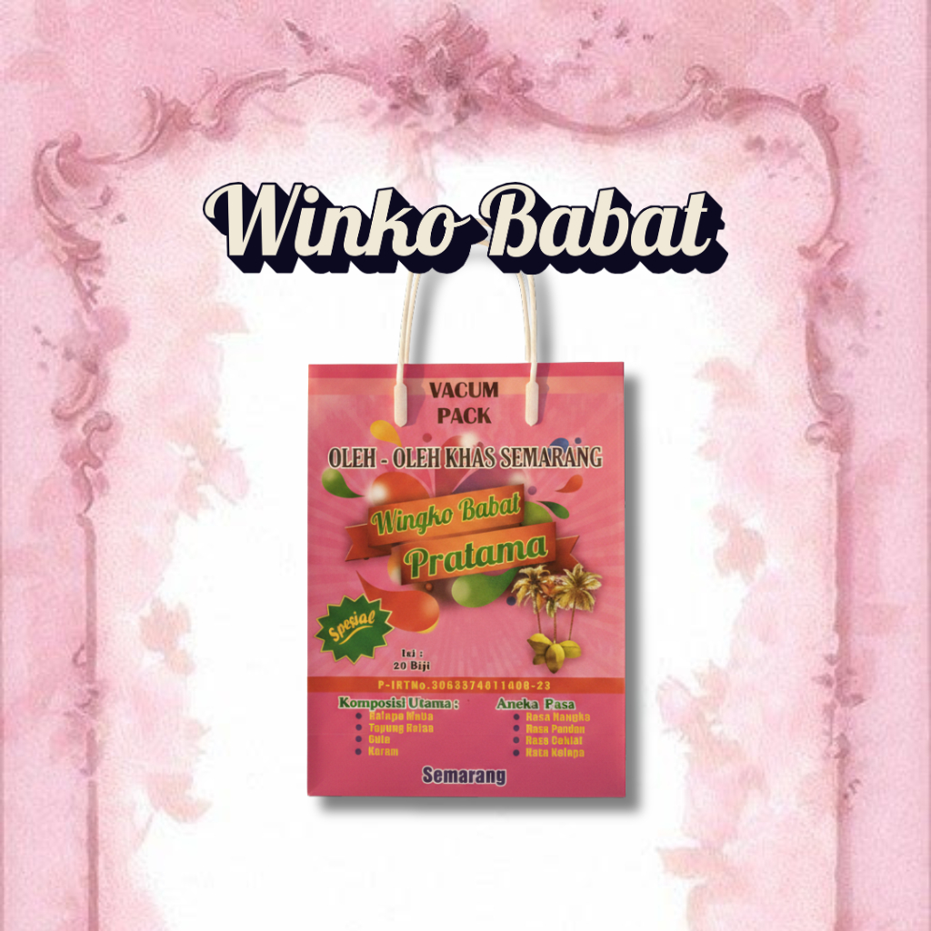 Wingko Babat Semarang Kue Wingko Babat Pratama Khas Semarang - Aneka Rasa