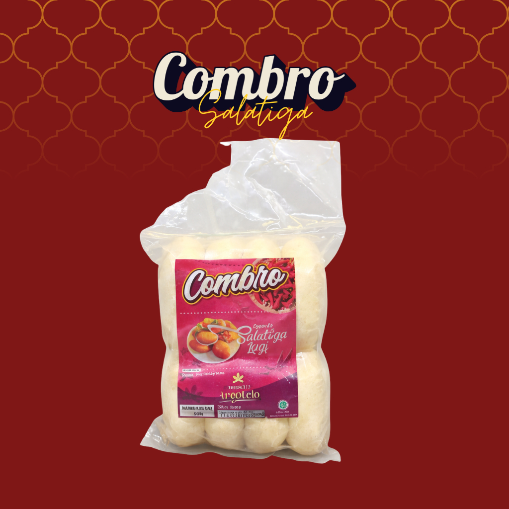 Combro Singkong isi oncom Merk Argotelo Khas Semarang Frozen Siap Goreng