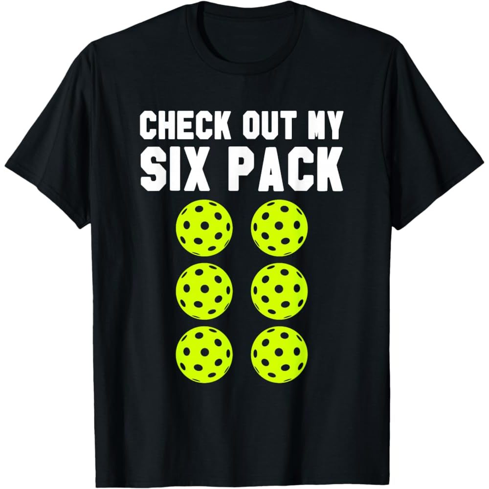 Tshirt Kaos Pickleball Hobby Tennis Padel Raket Banyak Model - Baju Pickleball Bahan Katun Nyaman Ba