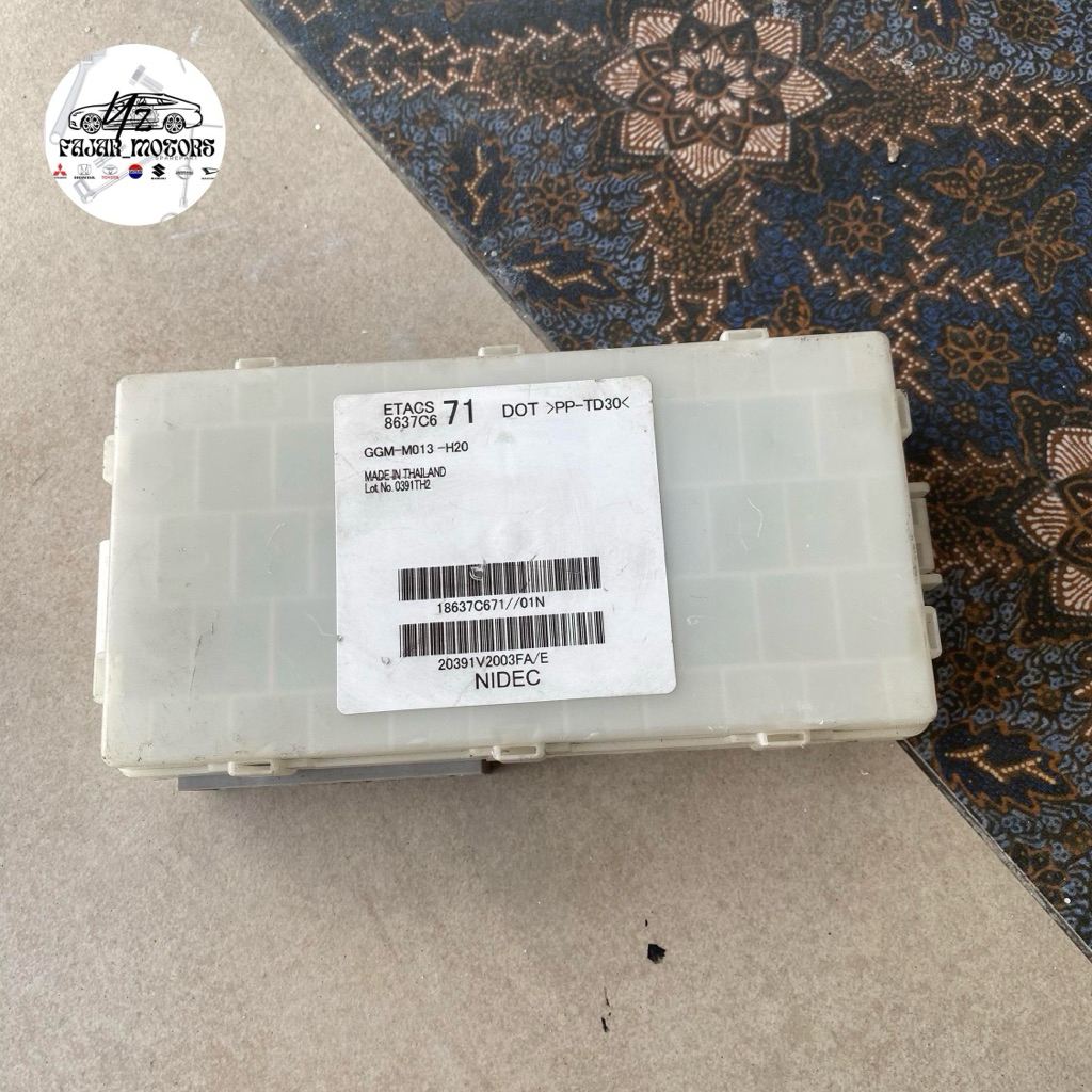 Etacs Asli Mitsubishi All New Pajero sport original