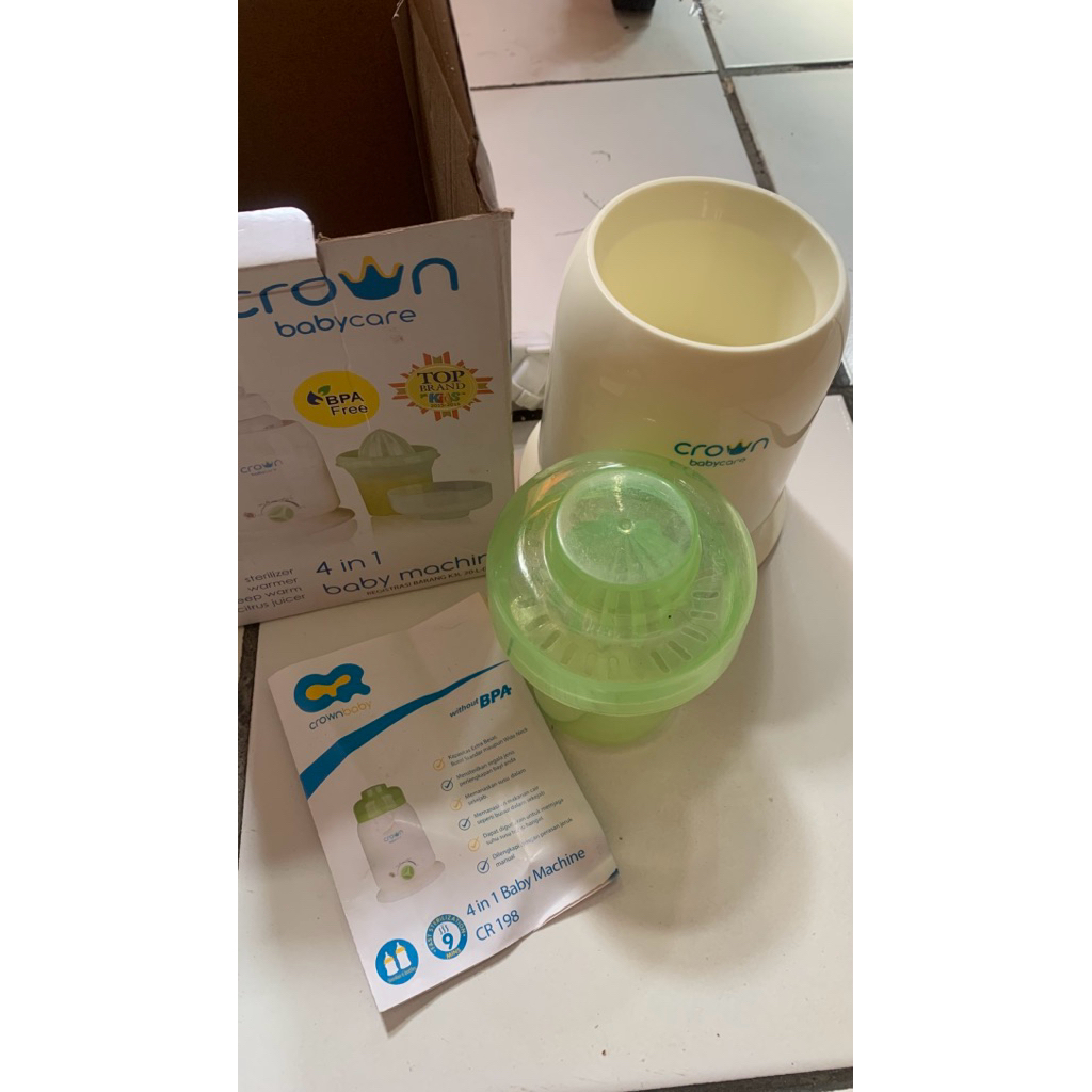 Crown Babycare penghangat susu