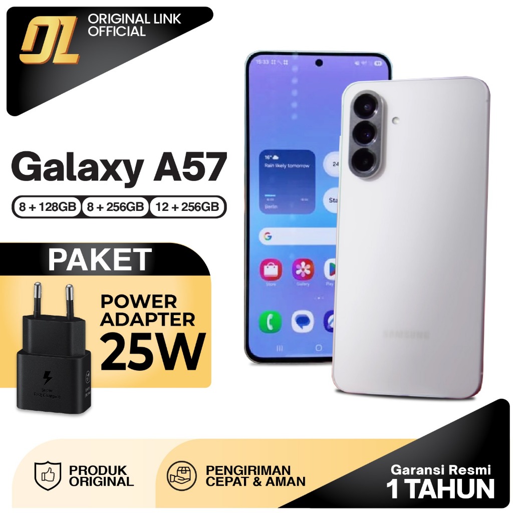 Samsung Galaxy A57 5G 8/128 8/256 12/256 GB RAM 8GB 12GB ROM 128GB 256GB 512GB HP Smartphone Android