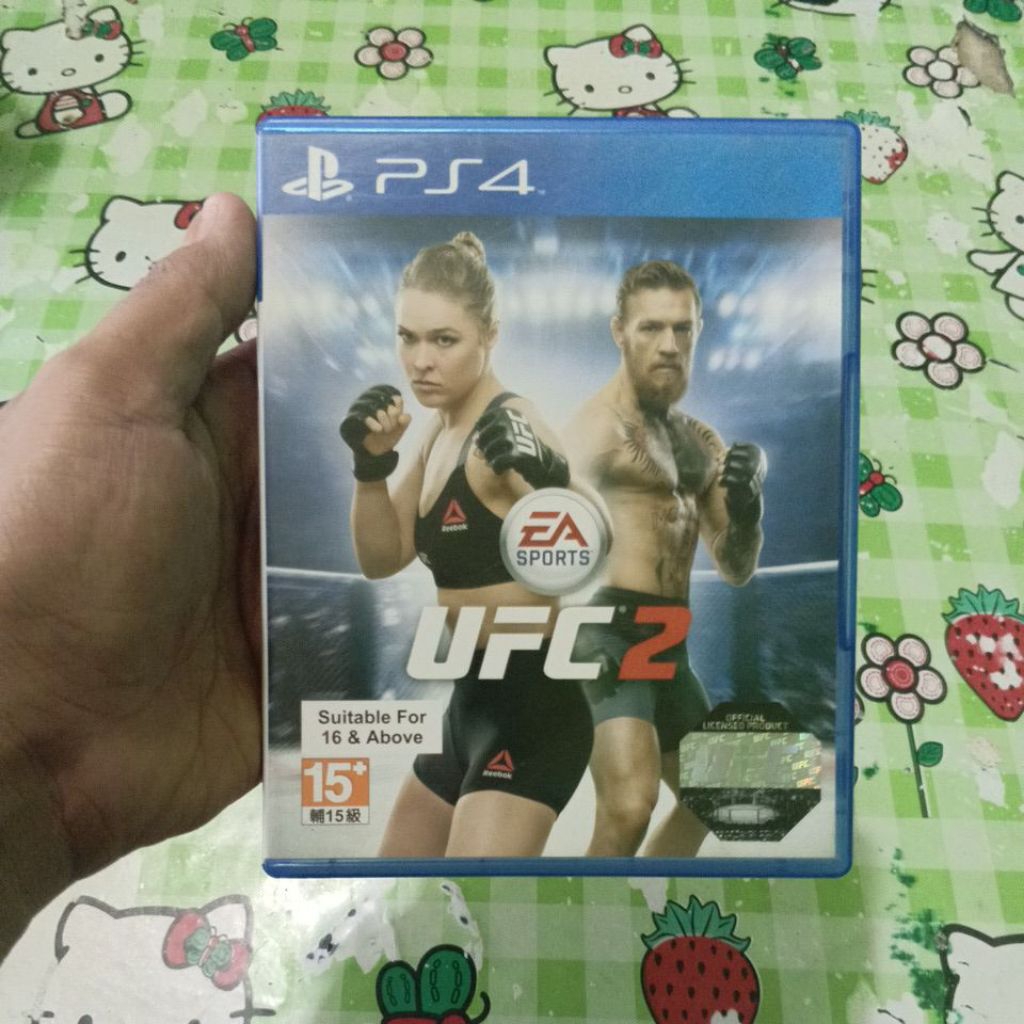 BD PS4  UFC 2 NORMAL TINGGAL PAKAI