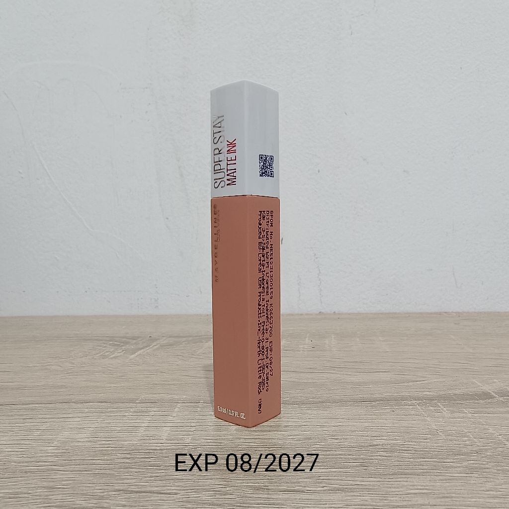 EXP 08/27 MAYBELLINE SUPERSTAY MATTE INK LIQUID MATTE LIPSTICK 60 POET