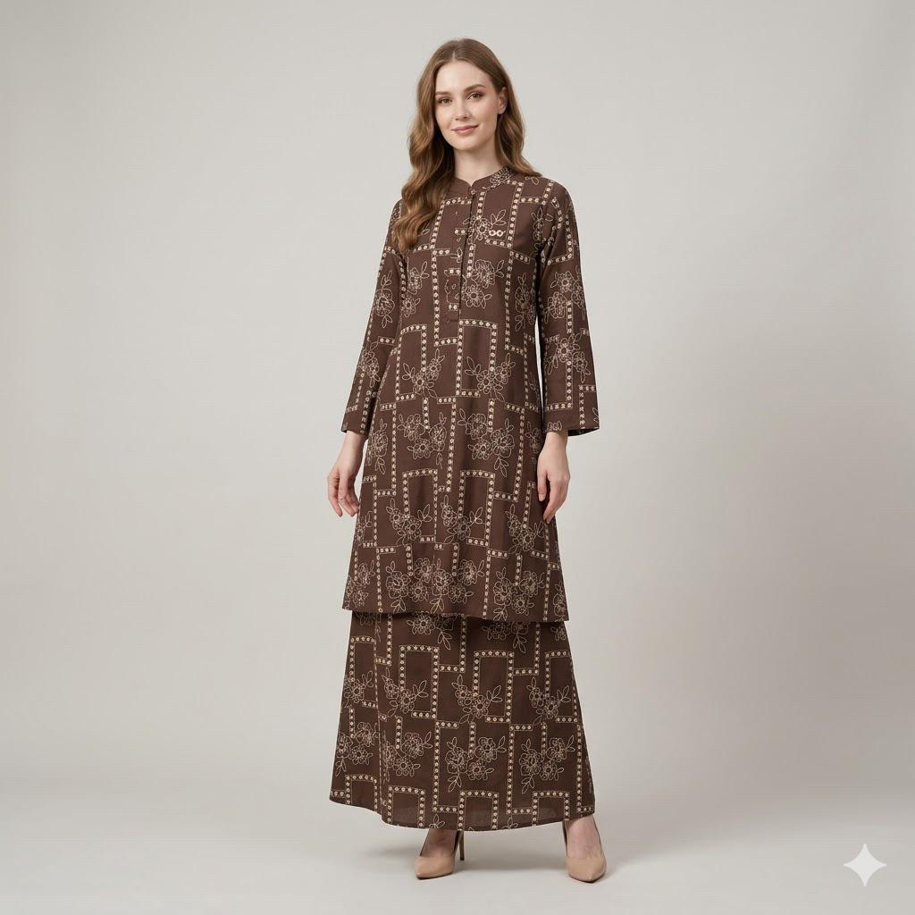 Okedashop - DELUNA SETROK - Setelan Rok Mewah Elegan 2025