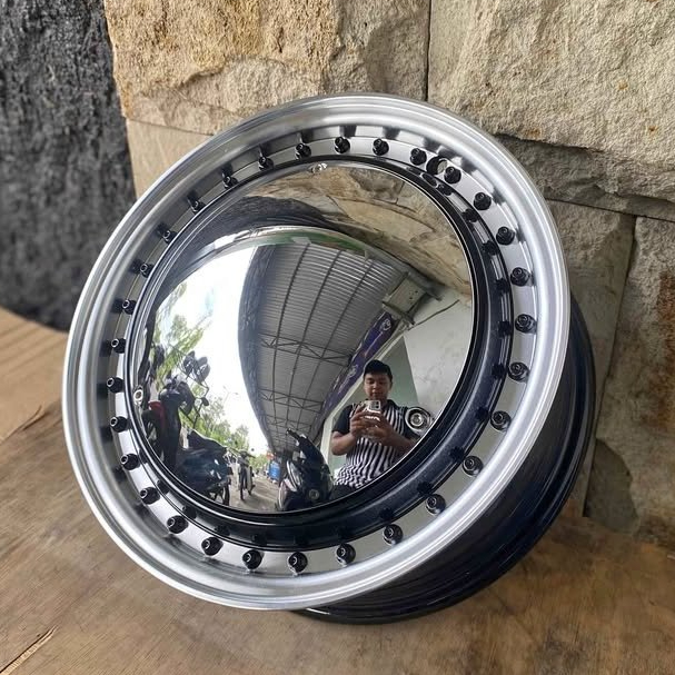 VELG HSR MIRROR RING 14 VELG CLASSIC MOBIL KARIMUN AIREV STARLET AGYA SPRESSO