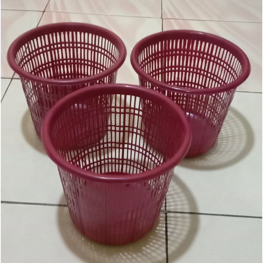 keranjang sampah kecil,tempat sampah plastik