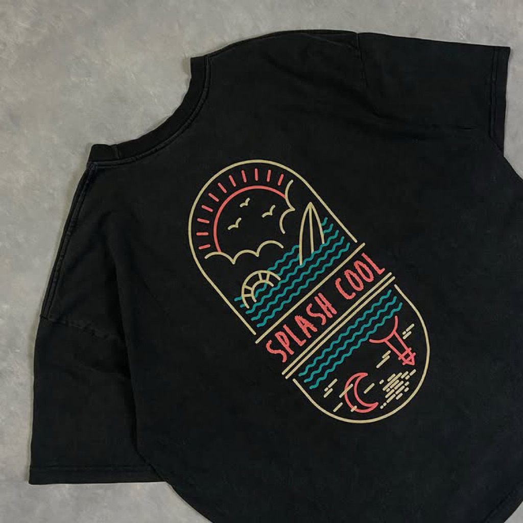 TWN Surf T-Shirt,Kaos Surfing,Baju Pantai