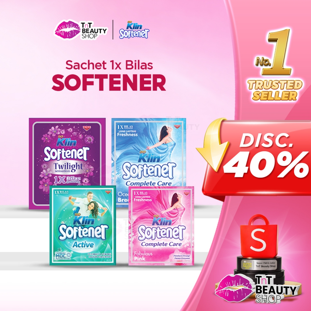SoKlin Softener 1x Bilas Sachet So Klin Softener SACHET | TnT Beauty Shop