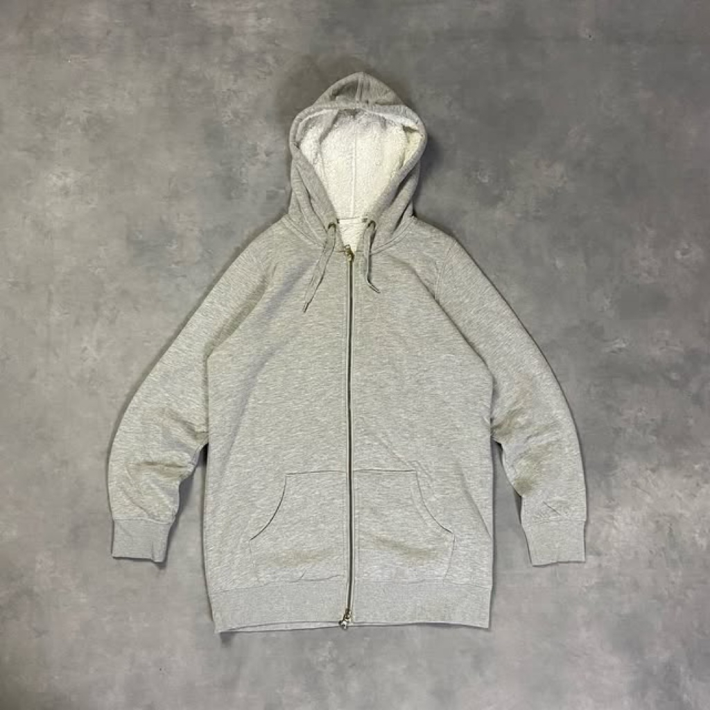Uniqlo Sherpa Zip Hoodie,Jacket Uniqlo