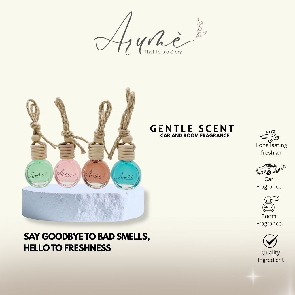 Arume Parfum Mobil dan Pengharum Ruangan Mewah Tahan Lama Pewangi Car Freshener Car Diffusser