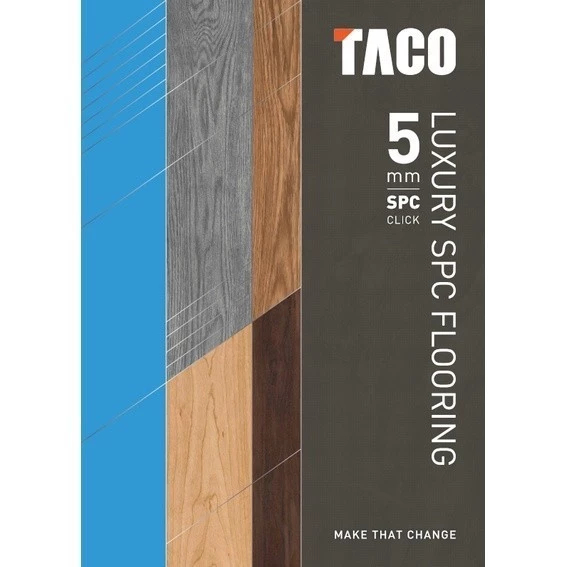 TACO Lantai SPC 5mm - SPC Plank TACO Tebal 5mm per 1 Box