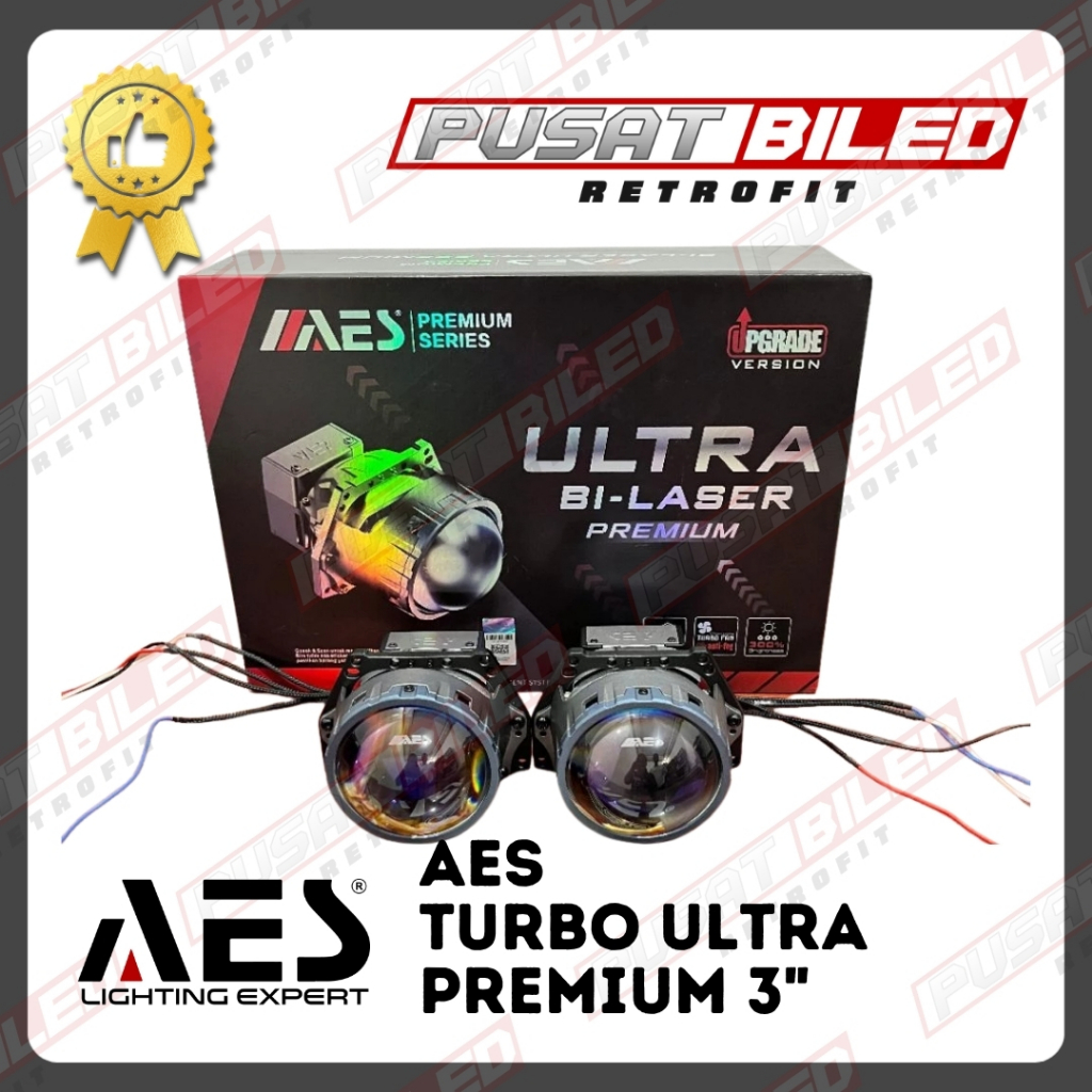 AES PROJECTOR BILED TURBO ULTRA PREMIUM 3 INCH