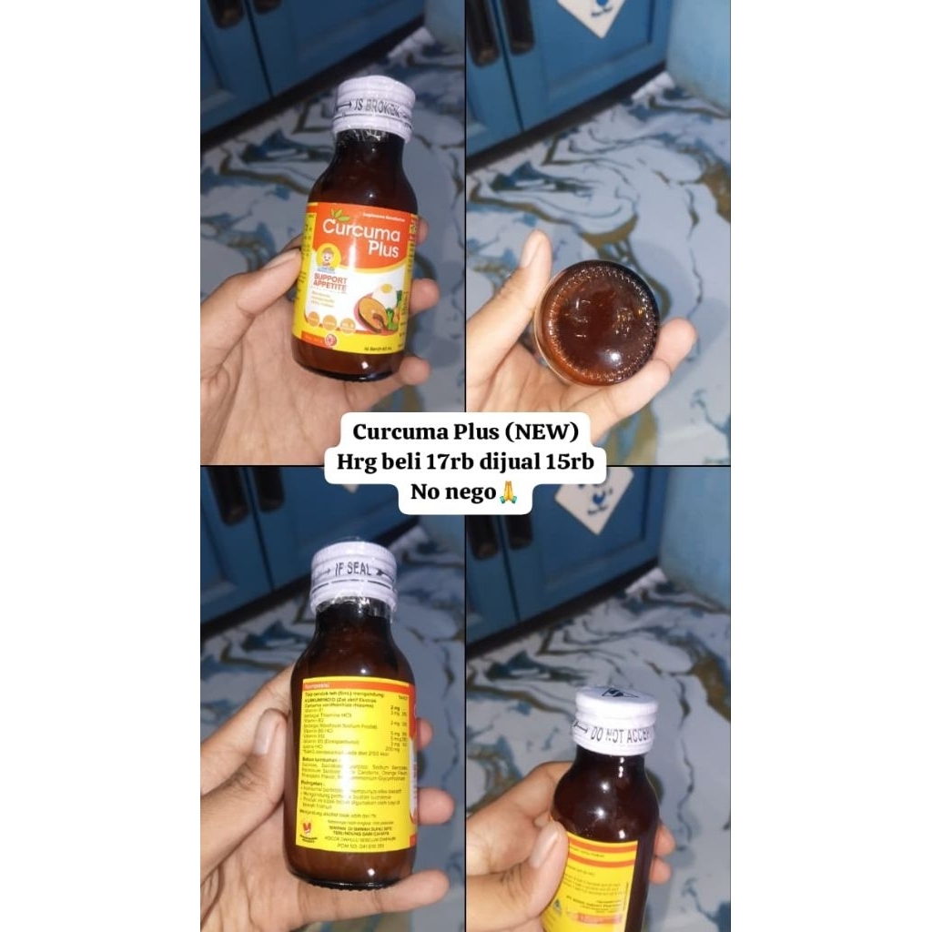 PRELOVED CURCUMA PLUS ANAK (NEW)