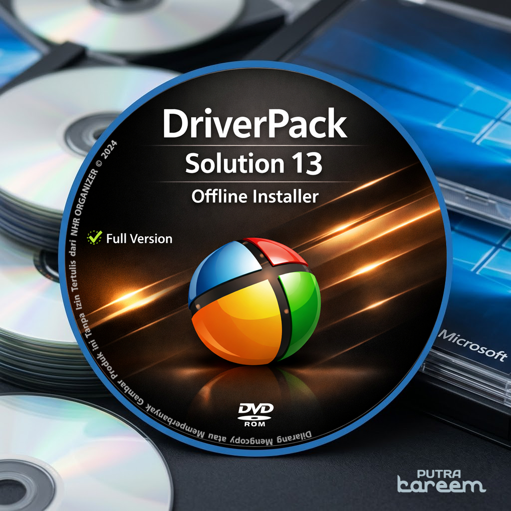 DVD Installasi DriverPack Solution 13