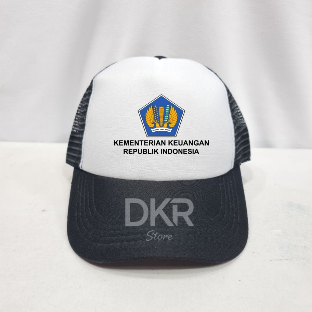 Topi KEMENTERIAN KEUANGAN RI Topi Trucker KEMENTERIAN KEUANGAN Topi Jaring KEMENTERIAN KEUANGAN RI