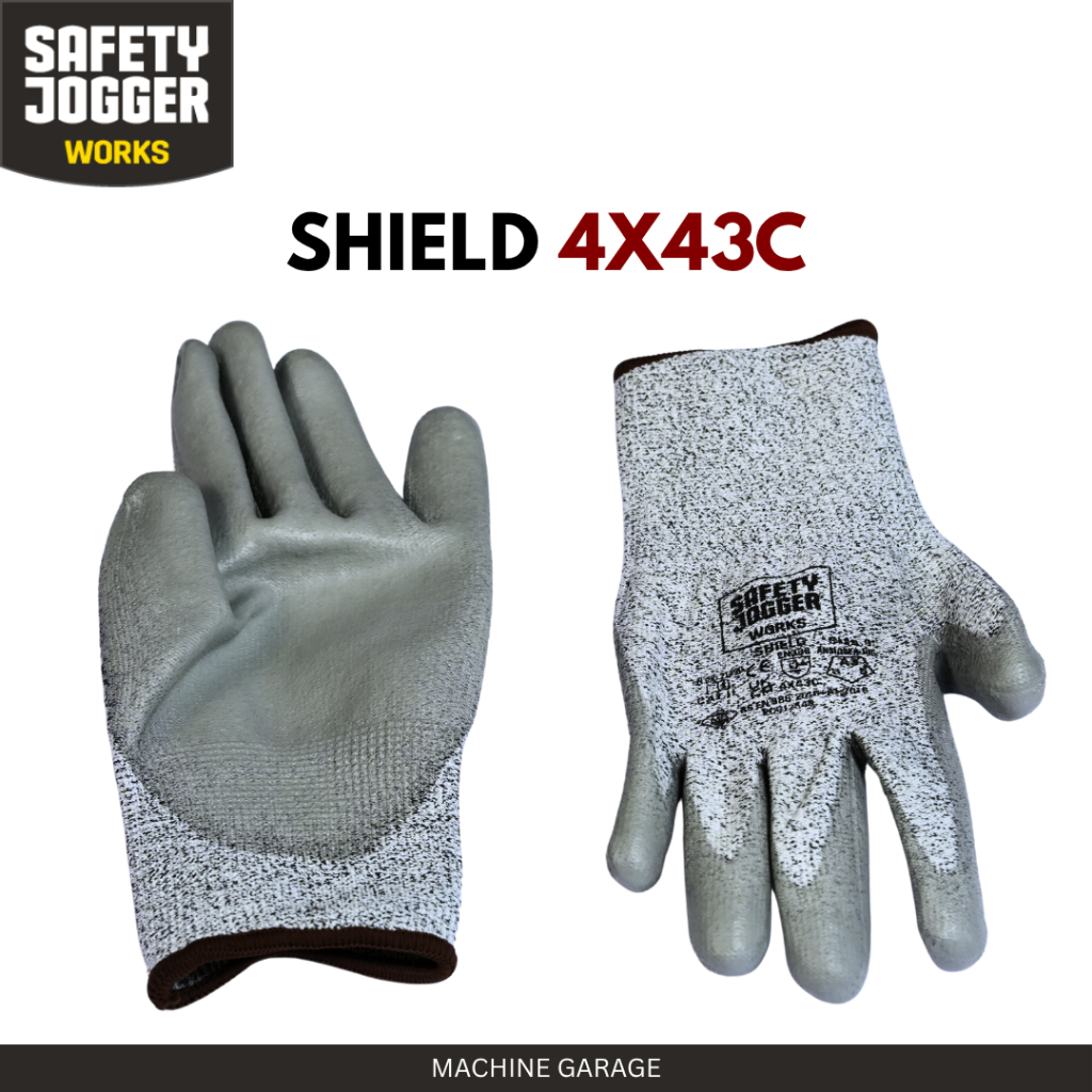 Sarung tangan pengaman HPPE SHIELD 4X43C Safety Jogger