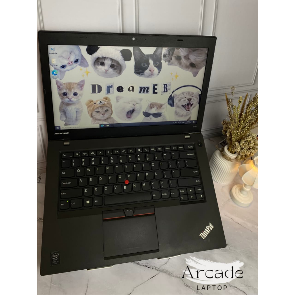 LAPTOP LENOVO THINKPAD T450 T450S CORE I3 I5 I7 GENERASI 5 LAYAR 14 INCH MURAH GARANSI BERKUALITAS