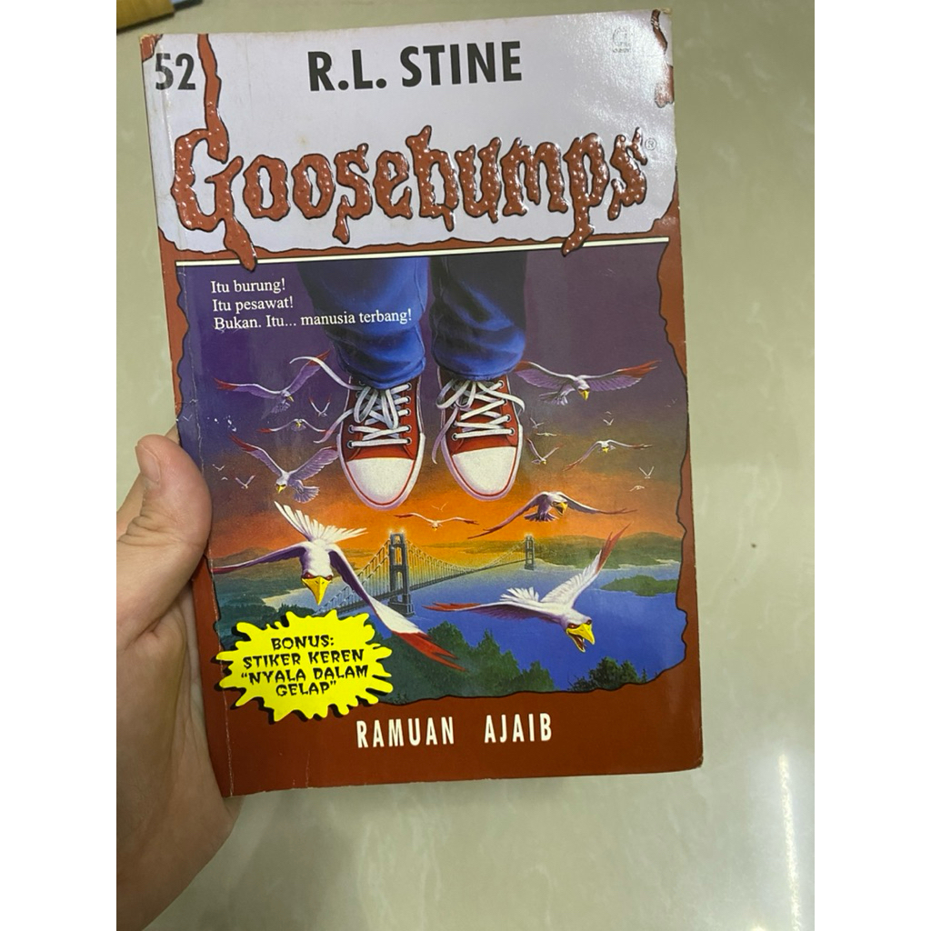 Preloved - Novel Bahasa Indonesia - Serial Horor - Goosebumps - Ramuan Ajaib