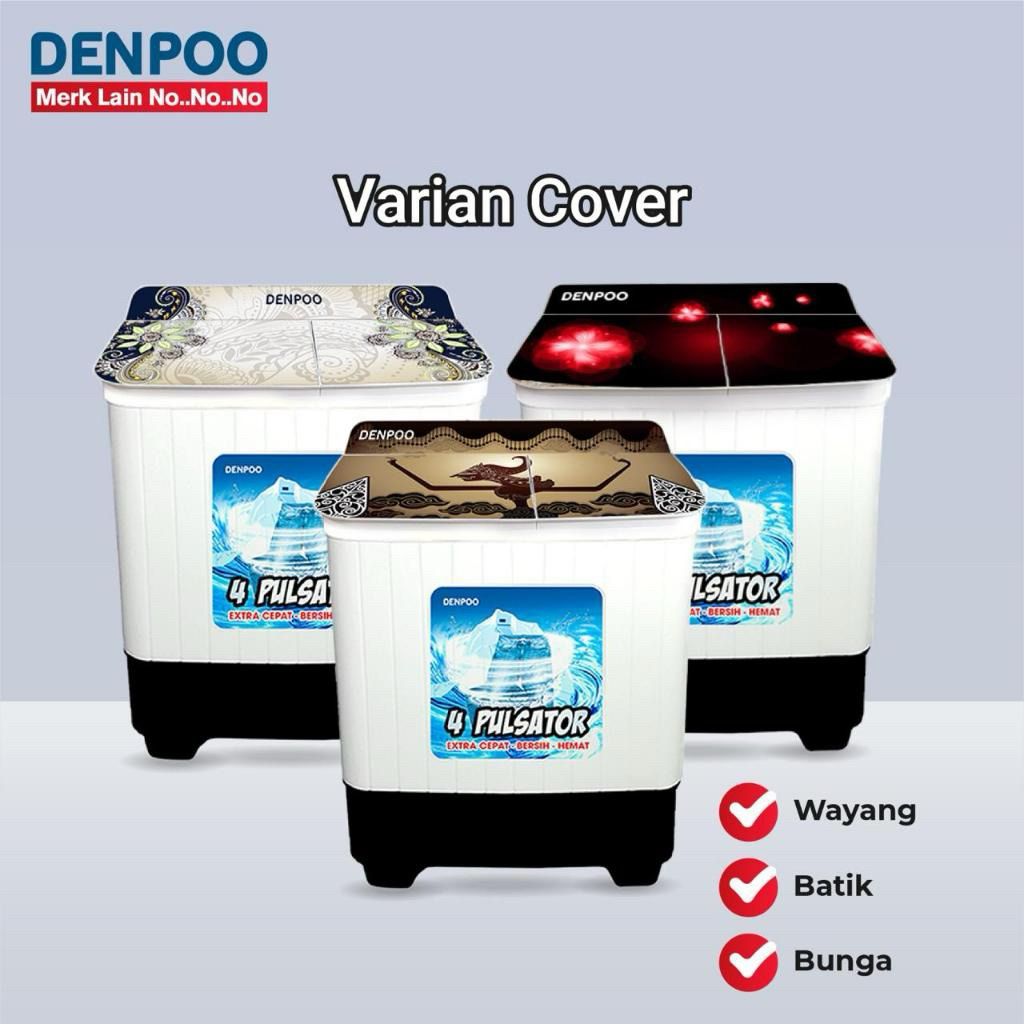MESIN CUCI 2 TABUNG DENPOO DW-976(8KG)