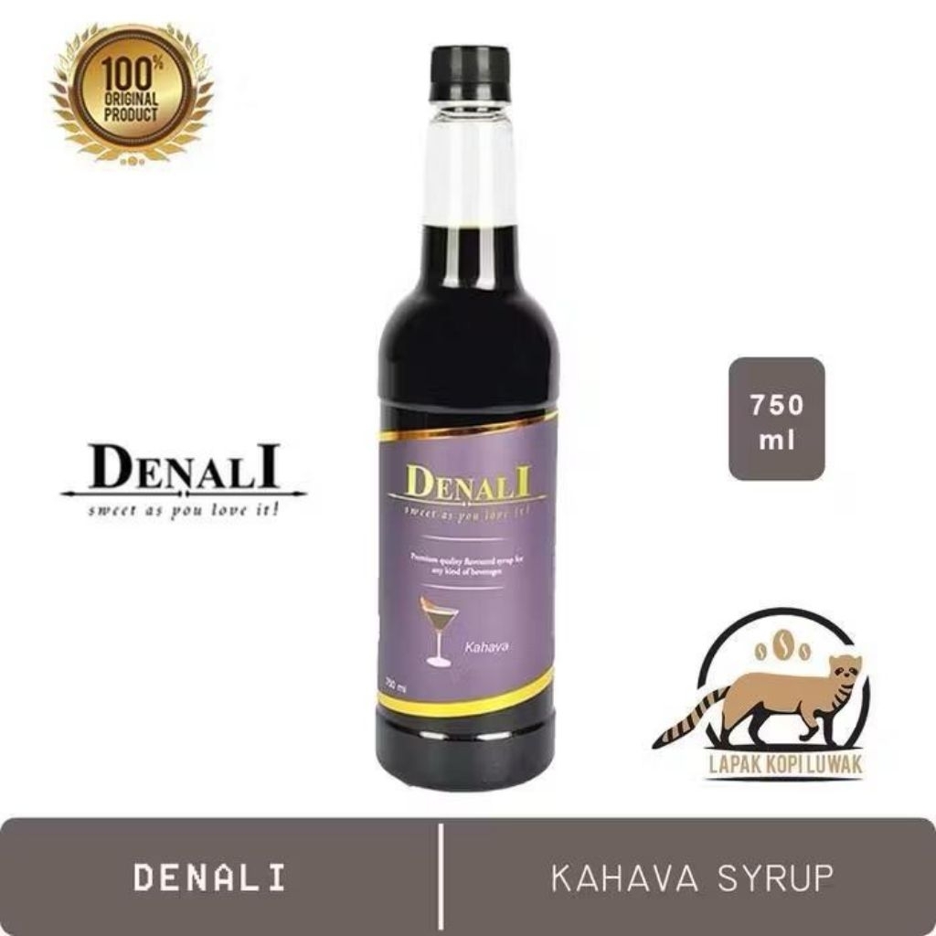 Kahlua sirup merk Denali