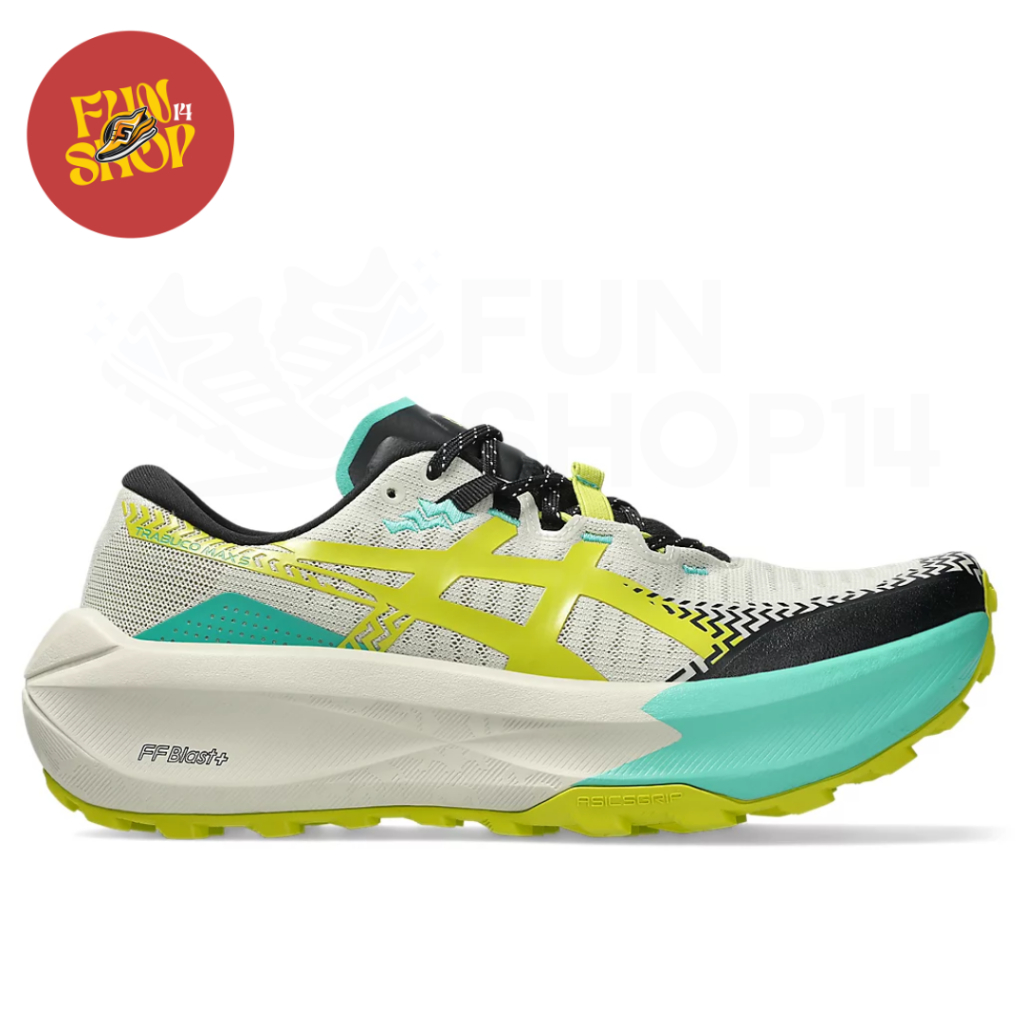 Sepatu Lari Pria Asics TRABUCO MAX 5 Men's Trail Running Shoes Light Dust / Cacti - 1011C164.020