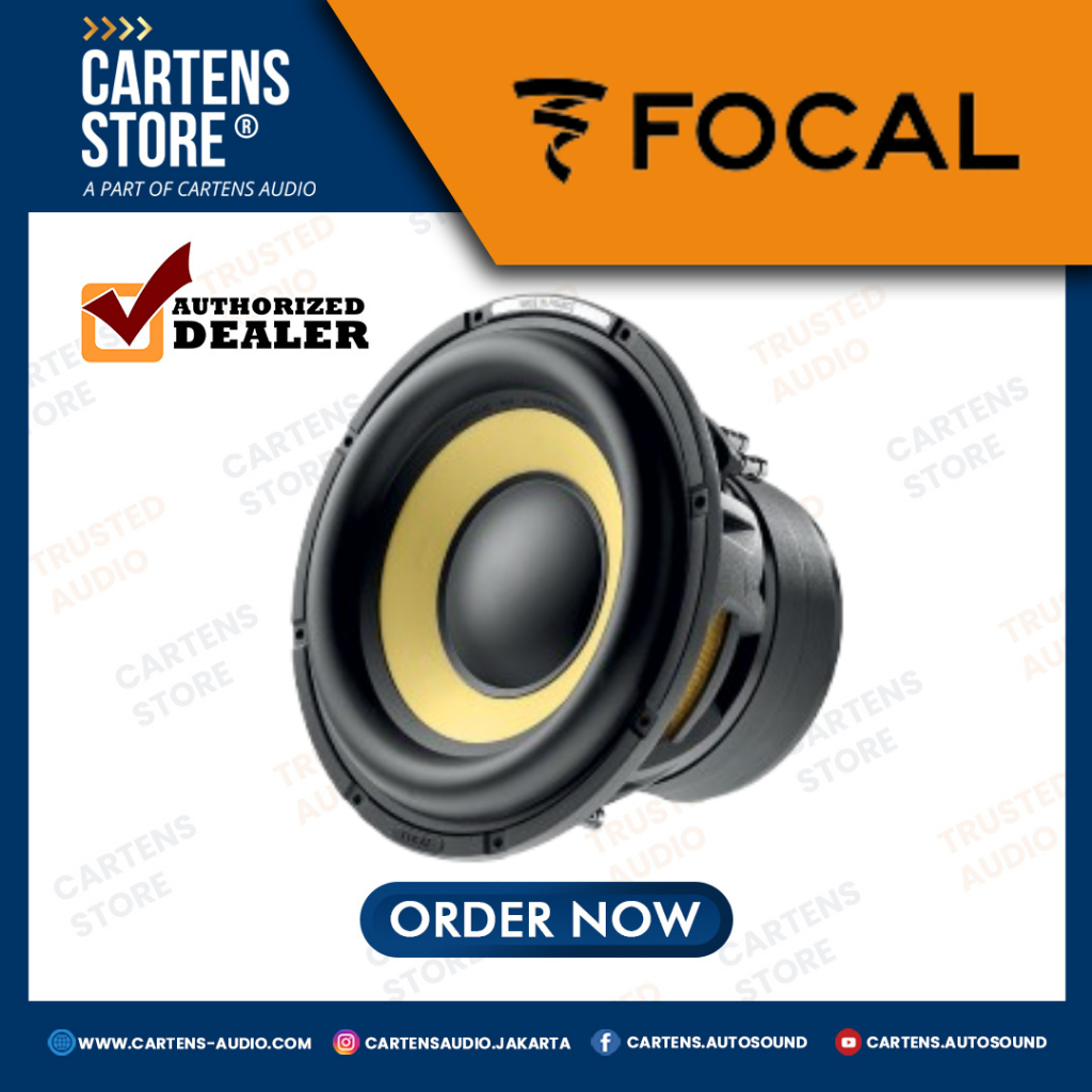 Subwoofer Mobil Focal Sub 25 KXE - 10 Inch Subwoofer SQ Premium