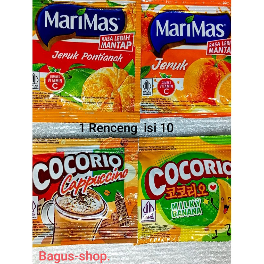 Marimas CocoRio Sachet 30 Varian Rasa