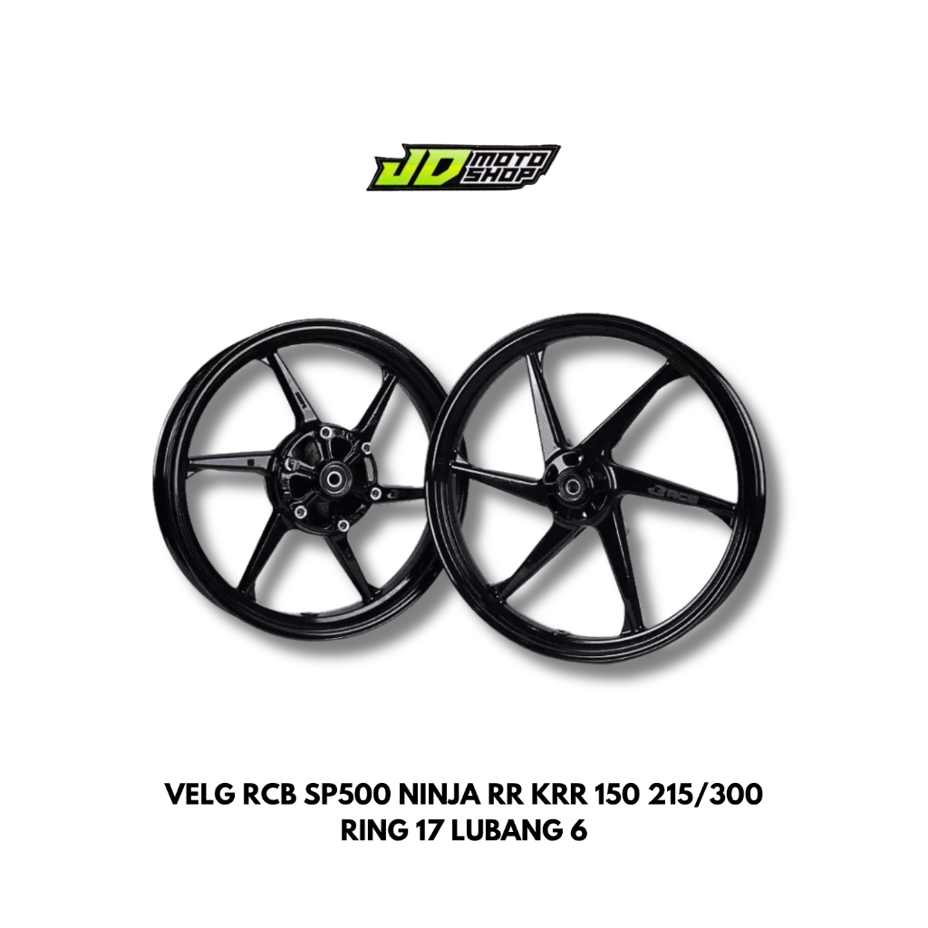 VELG RCB SP500 VELG RCB NINJA RR KRR 150 215/300 RING 17 DISK 6 LUBANG HITAM BLACK BRONZE SP 500