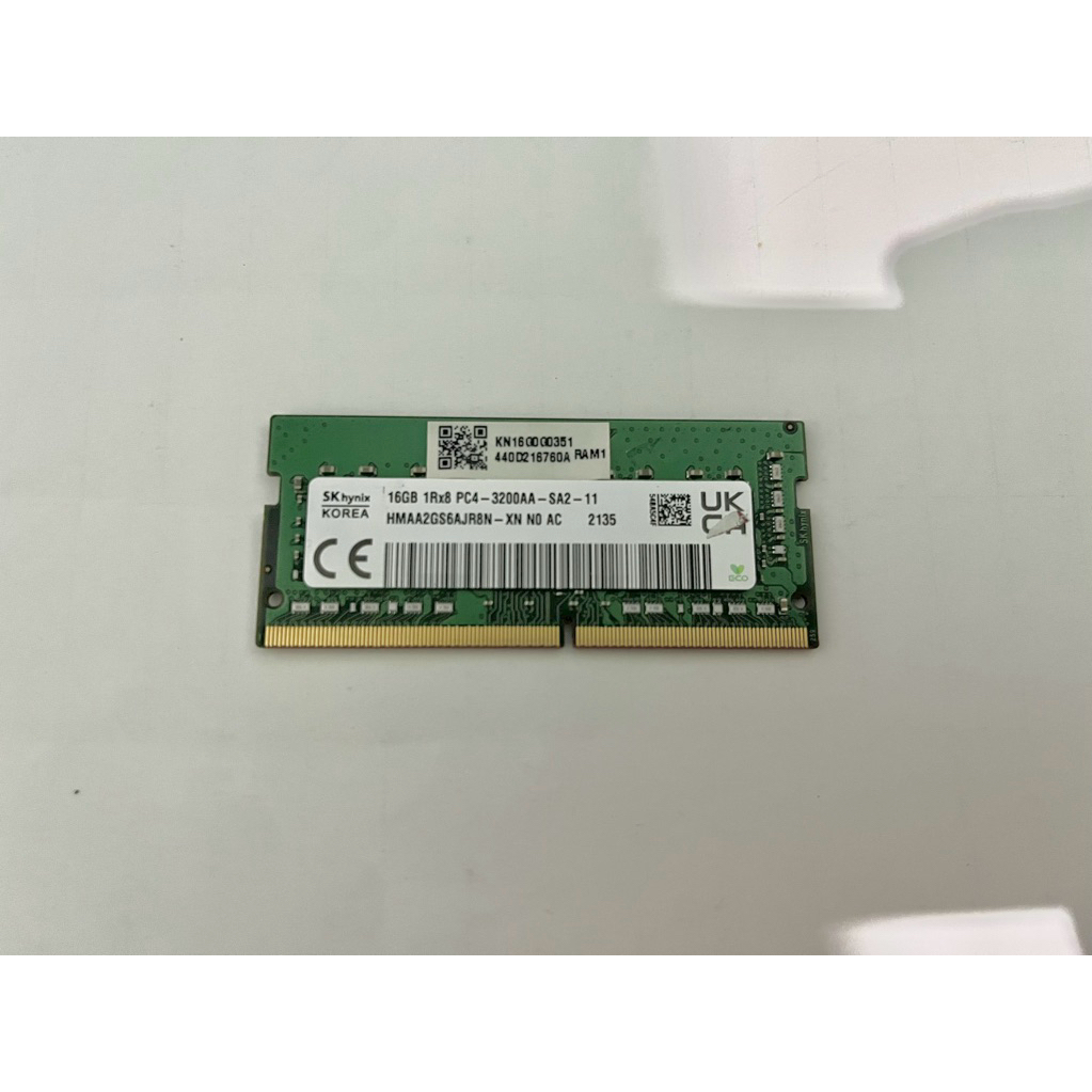 Sodimm Memory Ram Laptop 16gb ddr4 pc4 3200aa 3200mhz