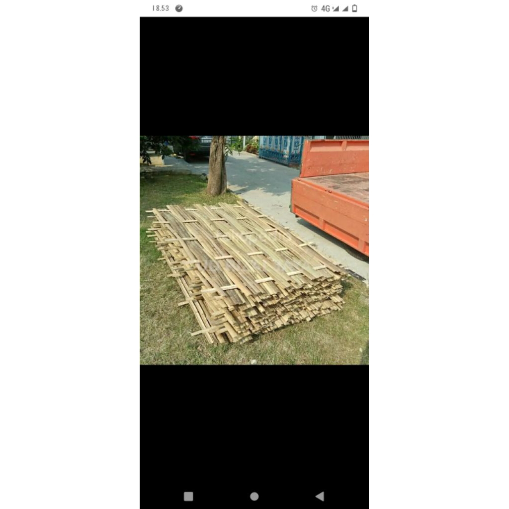 gedek bambu